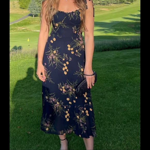 NWOT💙Reformation Nikita Dress - Mademoiselle - Picture 7 of 16